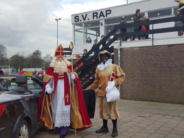 de Sint op SV Rap