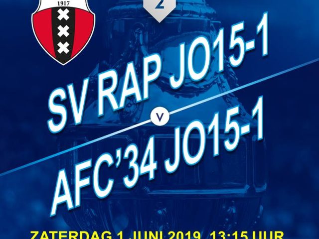 Bekerfinale S.V. RAP (jo15-1) vs AFC’34