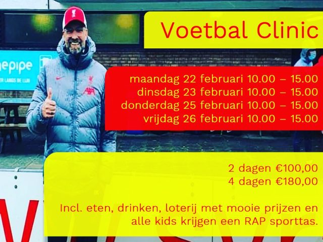 Februari Clinic, geef je snel op!