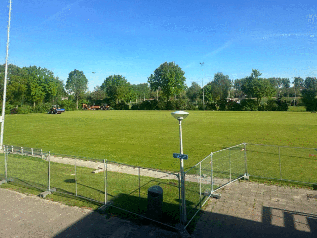 Renovatie hoofdveld